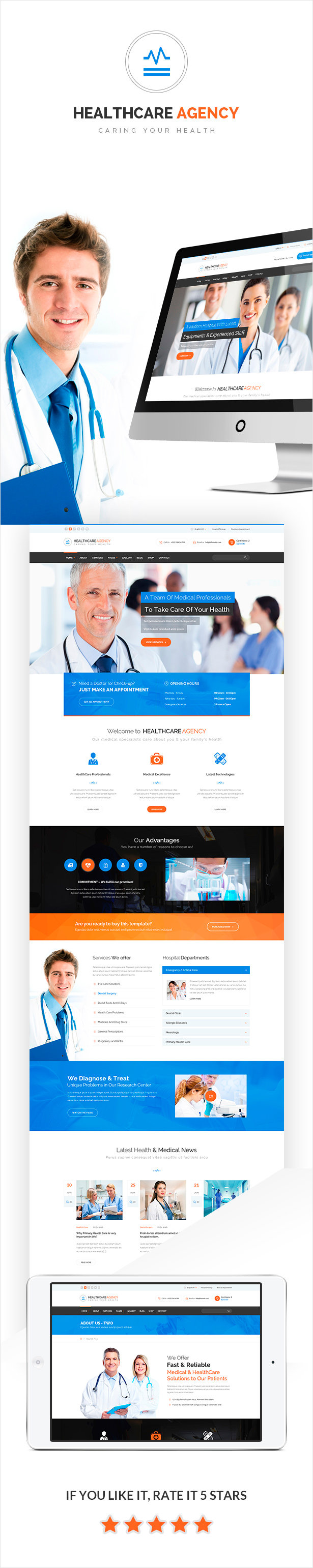 Healthcare Agency - Medical HTML - 2