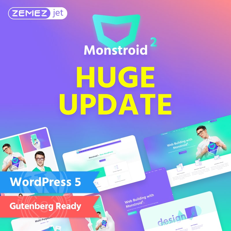 Monstroid2 - Multipurpose Modular Elementor WordPress Theme