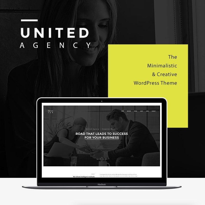 United - Minimal Portfolio WordPress Theme