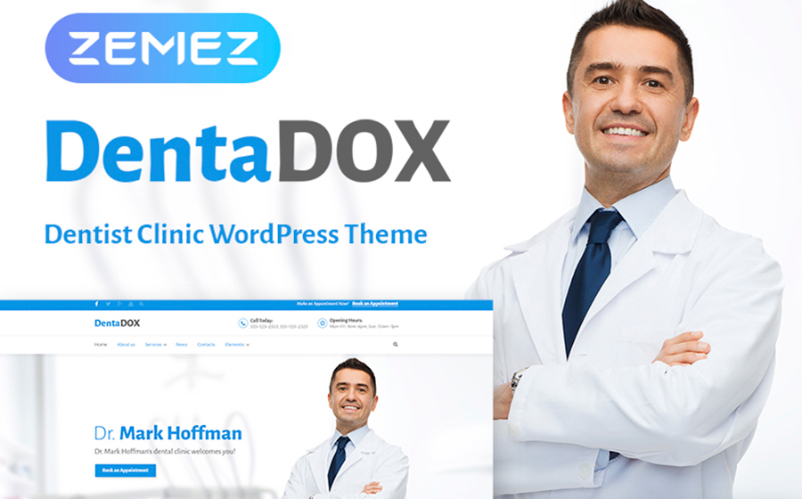 DentaDox - Denistry Clinic WordPress Theme