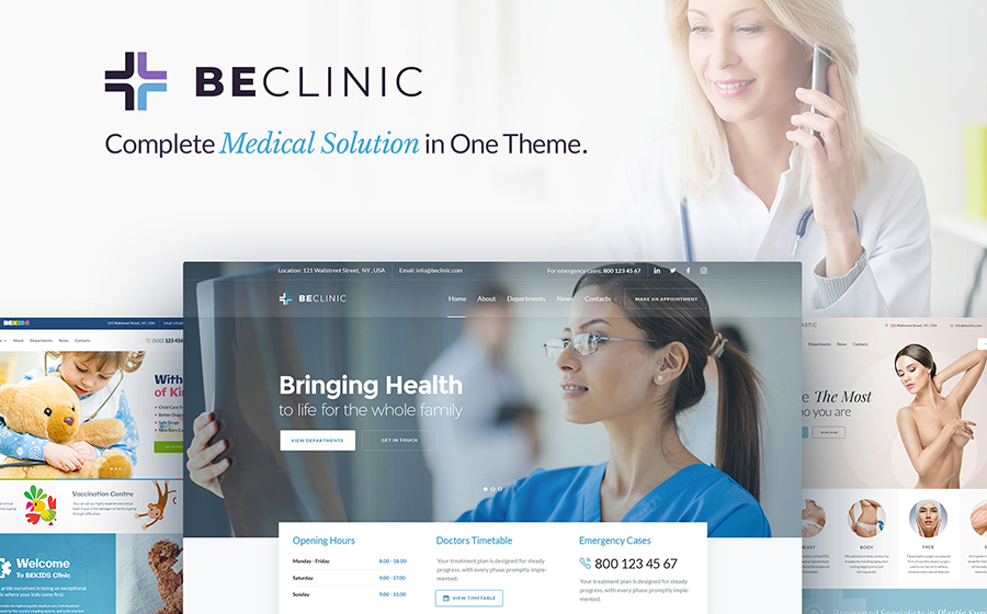 BeClinic - Multipurpose Medical