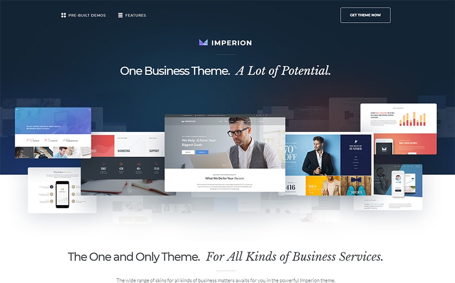 Business Marketing WordPress Theme 