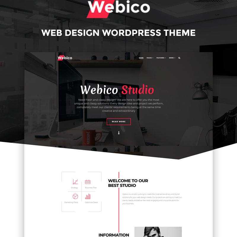 Webico - Web Design Elementor WordPress Theme