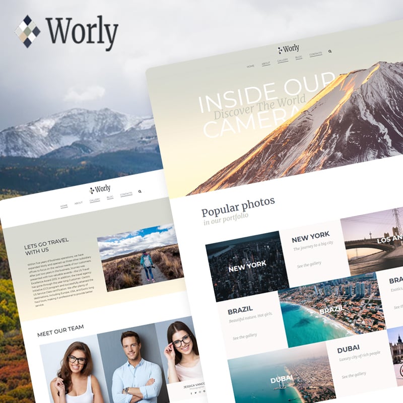 Worly - Photography Multipurpose Modern Elementor WordPress Theme