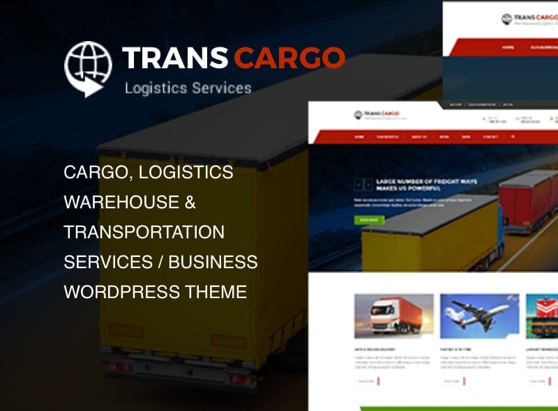 Buy Simple Transport, Logistics & Cargo WordPress Theme (2021)