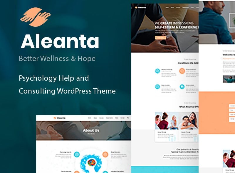 Aleanta - Psychology & Counseling Theme