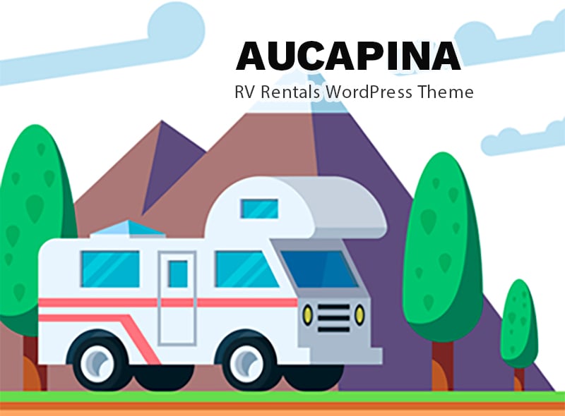 Car Rental WordPress Theme for Traveling & Camping