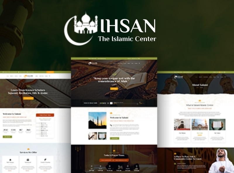 Ihsan – Islamic Center WordPress Theme