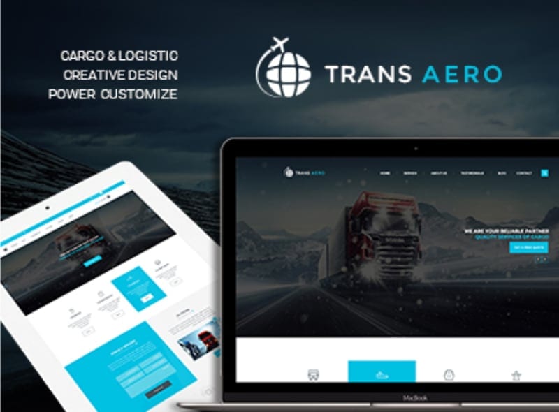 Transcargo Transportation - Tema WordPress