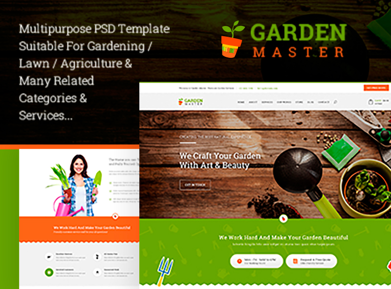 Garden WordPress Theme