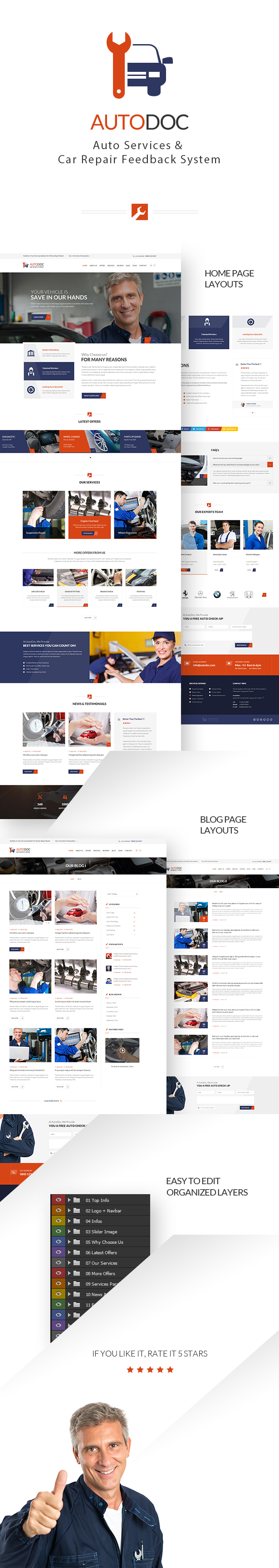 Autodoc - Hệ thống phản hồi dịch vụ ô tô & sửa chữa ô tô - 3