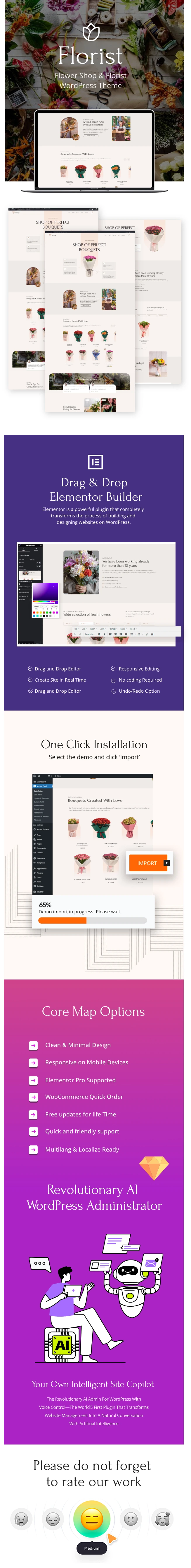Florist - Flower Store WordPress Theme - 1