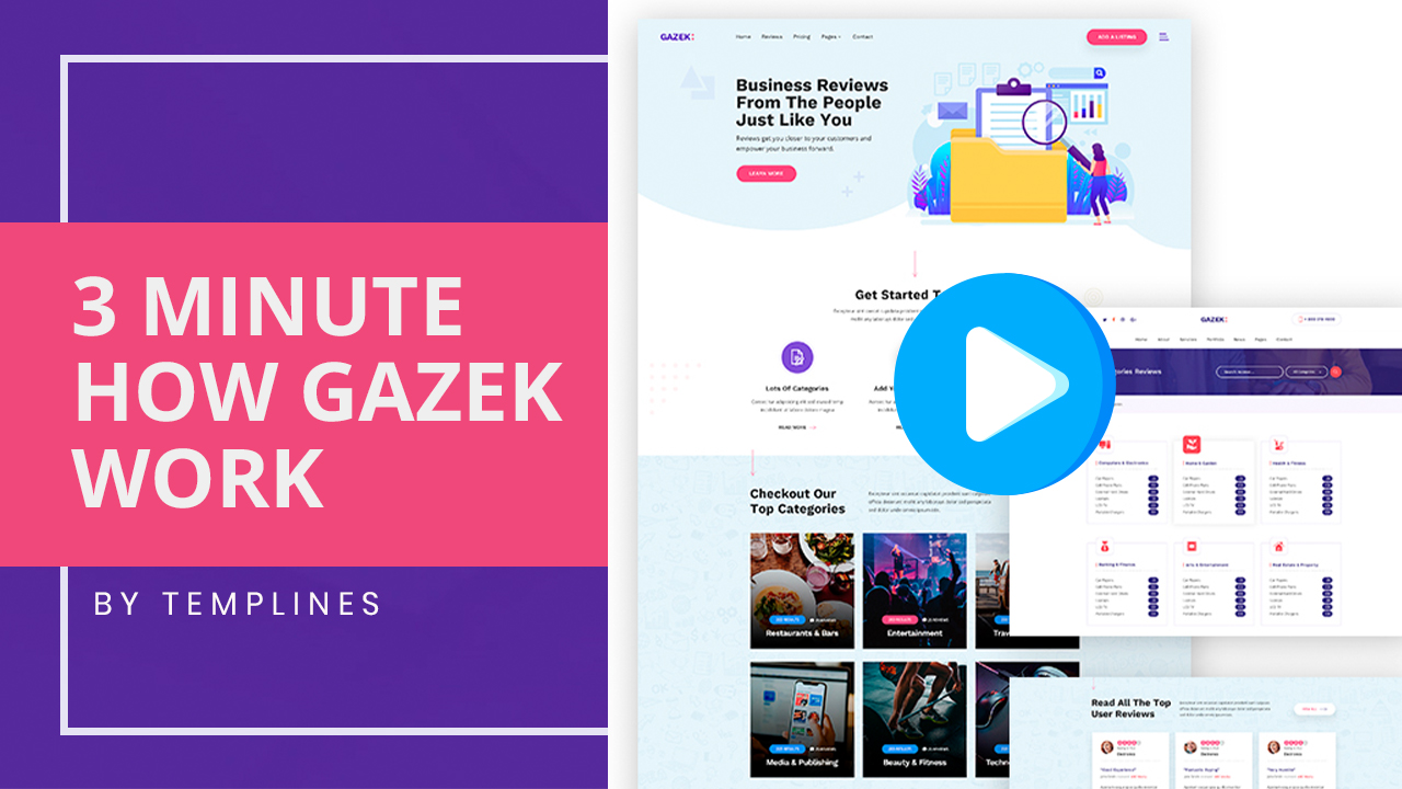 Gazek - Review WordPress Theme - 5